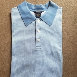 Brooks Brothers 346 Light Blue Polo Large